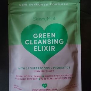 Skinny mint cleansing elixir